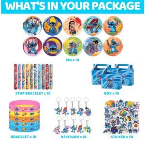 LILO & Stitch Birthday Party Favors Gift Bags stitch party supplies bundle new!